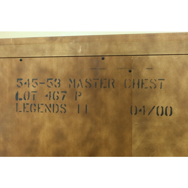 Hickory White Co Cherry Gentleman's Dresser or Chest For Sale - Image 11 of 13