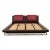 Tamis Bed in Black and Red Wood and Leather from Hülsta For Sale - Image 9 of 13