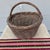 A Antique Woven Reed Basket, Circa 1900 For Sale - Image 11 of 12