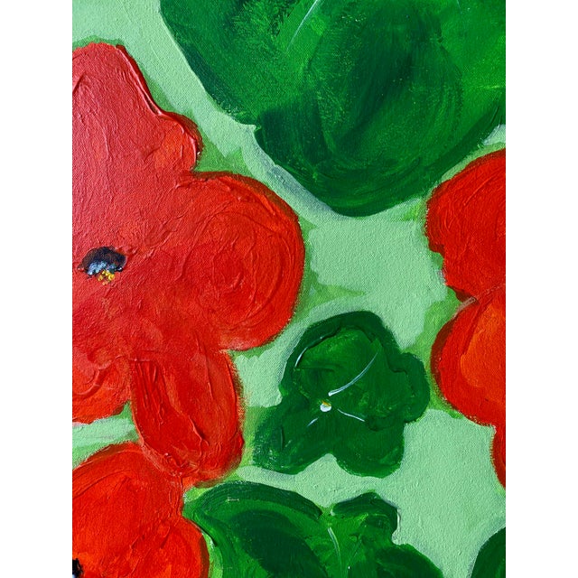 Nasturtium Love by J. Popolin For Sale - Image 4 of 7