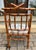 Early 21st Century Chinoiserie Influenced Faux Bamboo Chairs by Mark David Pair For Sale In Raleigh - Image 6 of 13