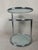 Vintage Italian Side Table in Chrome and Glass, 1980s For Sale - Image 11 of 12