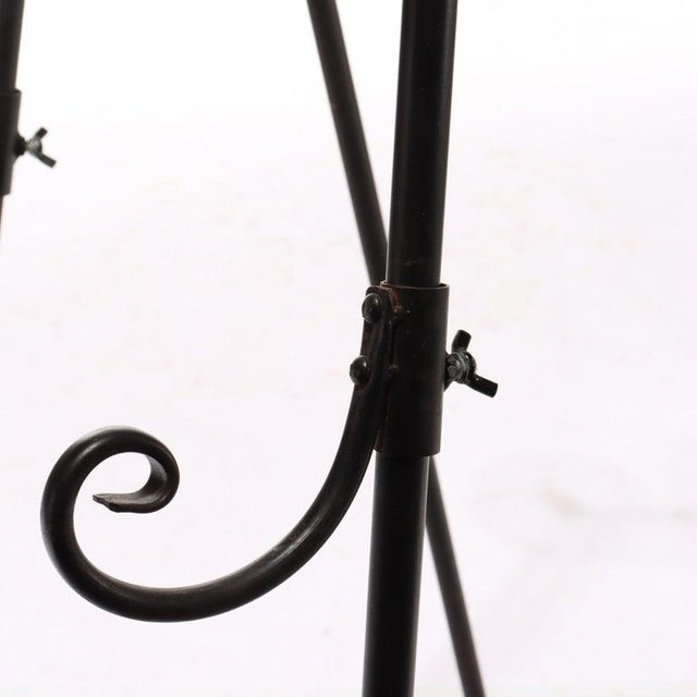 Vintage Metal Art Display Easel 20thC For Sale - Image 9 of 10