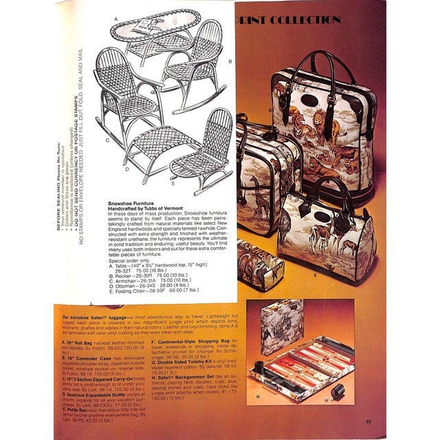 Abercrombie & Fitch the Blazed Trail 1974 Catalog For Sale In New York - Image 6 of 12