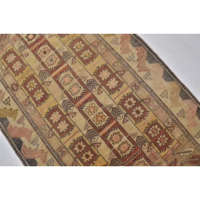 Textile Antique Oushak Handmade Floor Rug For Sale - Image 7 of 10