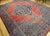 19th Century Oversized Persian Bidjar Rug, Hand-Knotted Wool, Geometric Pattern, Red & Navy, 11x15 For Sale - Image 4 of 18