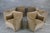 1970s Le Tentazioni Armchairs in Beige Velvet by Mario Bellini for Cassina, 1970s, Set of 6 For Sale - Image 5 of 18