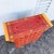 Chinese Vintage Chinese Hand Painted Red Angle Apothecary Dresser For Sale - Image 3 of 9