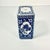 Chinoiserie Mid-Century Chinoiserie Boho Chic Square Vase With Flower Frog by Andrea of Sadaek For Sale - Image 3 of 12