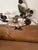 1950s Tole Floral Wall Sconce For Sale - Image 11 of 13