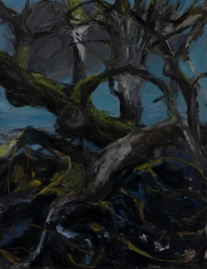 Laurence Forbin, C'étaient de Très Grands Vents, 2013, Oil on Canvas
