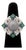 Art Deco Style 18k White Gold, Pearl, Multicolor Gemstone, and Diamond Ring For Sale