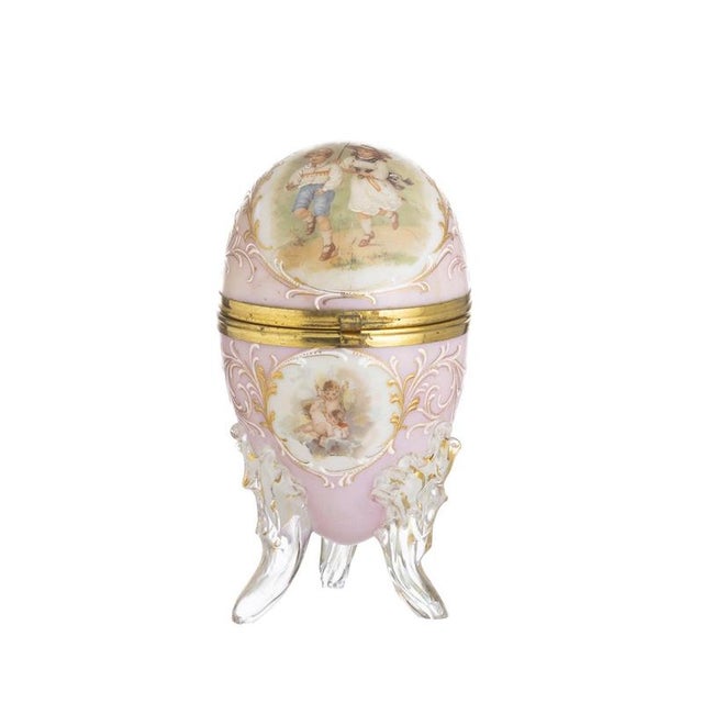 Venetian Glass Egg Box, 19th Century For Sale - Image 6 of 6