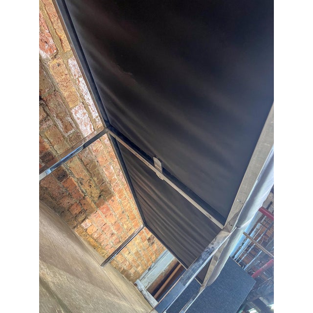 Black Florence Knoll Bench for Knoll, New Leather Upholstery For Sale - Image 8 of 10