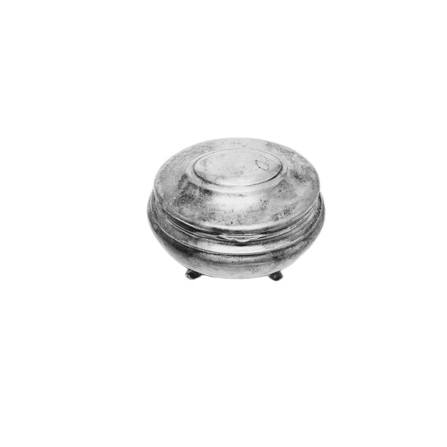 Art Deco Silver Sugar Bowl, 1950s For Sale - Image 9 of 13