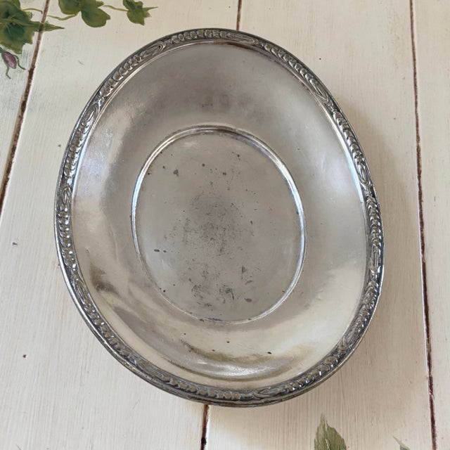 Gorham 1930s Gorham Rare “Hotel Pierre” Silver Platter For Sale - Image 4 of 5