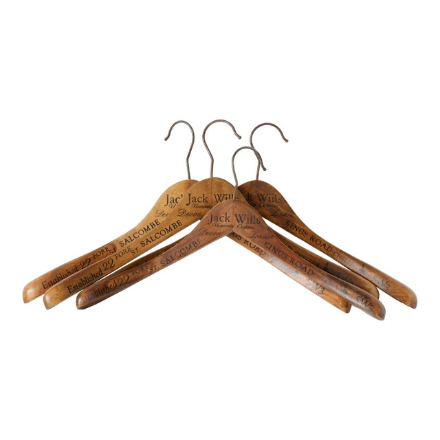 Jack Wills Retail Store Coat Hangers, Set of 3 For Sale