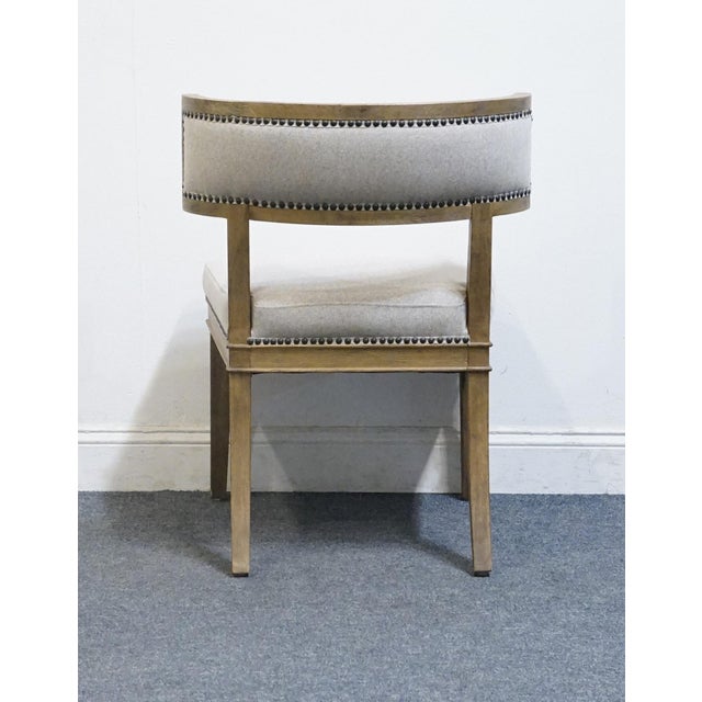 Four Hands Furniture Carter Contemporary Modern White Washed Oak Dining Side Chair For Sale In Kansas City - Image 6 of 9