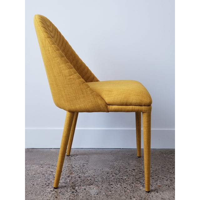 New Yellow Upholstered Dining Chair Chairish