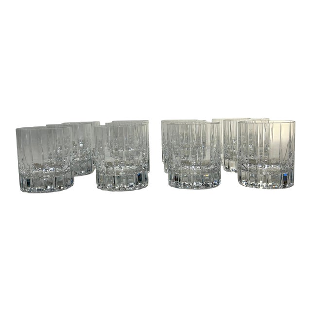 Set of 12 Williams-Sonoma Dorset Triple Old Fashion Barware For Sale