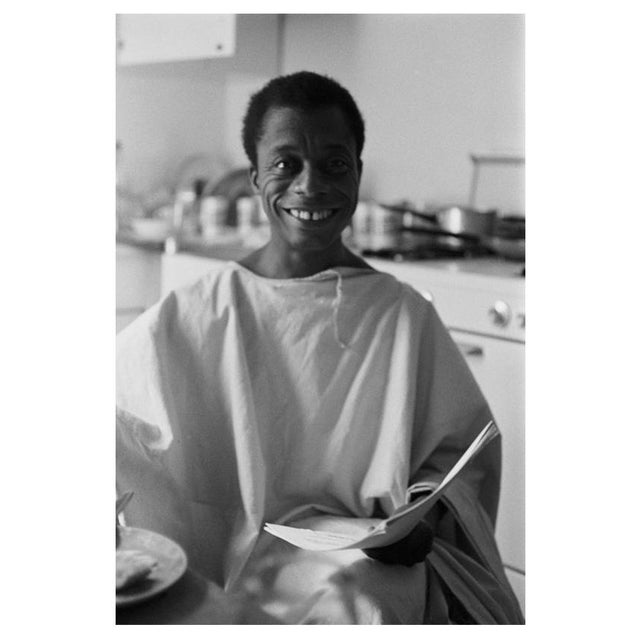 'James Baldwin' Unframed Archival Pigment Print For Sale