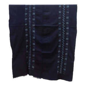 Cobalt Pulse Indigo Mud Cloth