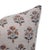 Rustic Fabdivine Block Print Pillow Cover in Thick Linen 24x24 Inches, Traffic Light For Sale - Image 3 of 8