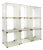 Vintage Modular Glass Cube Shelving Unit, 1980s, Set of 9 For Sale