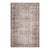1970s Vintage Turkish Handmade Wool Cotton Beige Area Rug For Sale