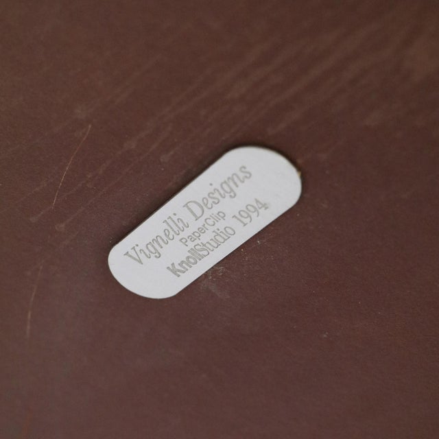 Knoll 1990s Paperclip Dining Table by Vignelli Studio for Knoll - Modernist For Sale - Image 4 of 10