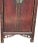 Wood Chinese Antique Pair of Mahogany Lacquer Cabinets For Sale - Image 7 of 10