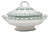 20th Century Belgian Special Edition Porcelain Tureen with Lid For Sale