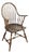 Antique Continuous-Arm Windsor Spindle-Back Wooden Armchair For Sale