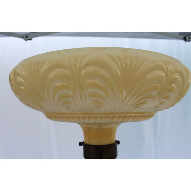 1920s Art Deco Original Iron Forged Floor Lamp For Sale In Los Angeles - Image 6 of 10