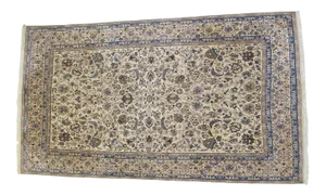 1970s Vintage Persian Nain Rug