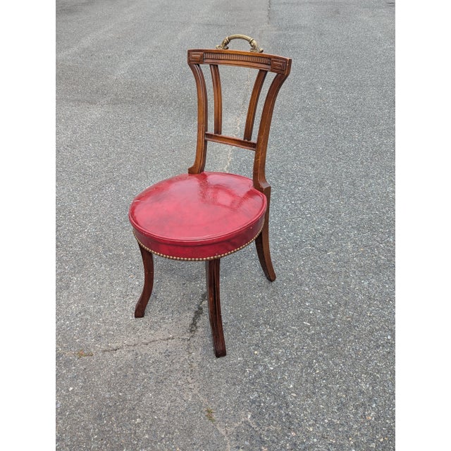 Mid 20th Century Vintage French Country Accent/Side Chair For Sale - Image 5 of 7