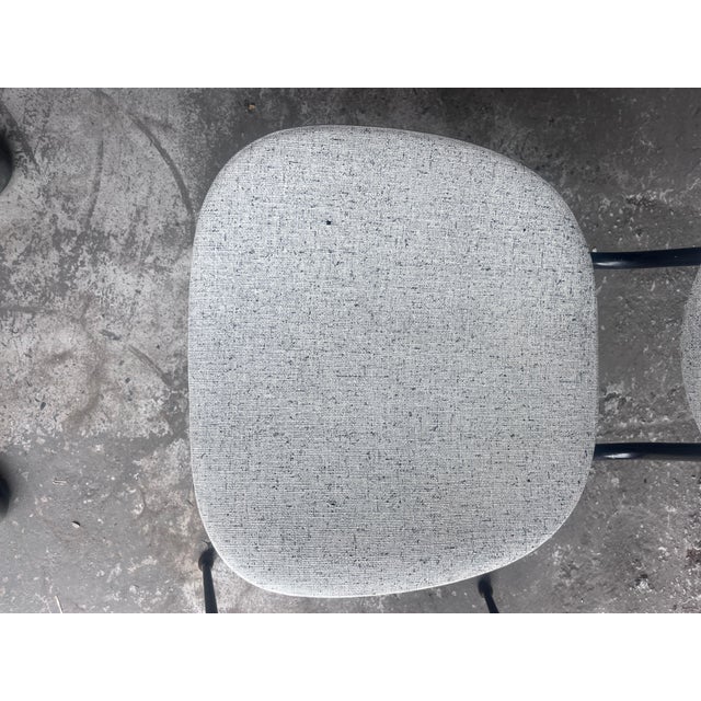 French Dining Chairs by Jacques Hitier, 1950s, Set of 2 For Sale - Image 6 of 10