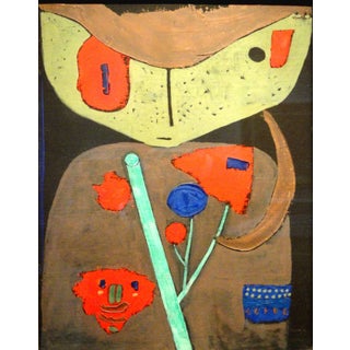 Paul Klee Figure of the Oriental Theater Giclee LTD Edition For Sale