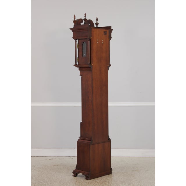 Sligh John Goddard Cherry Tall Grandfather Clock For Sale - Image 16 of 18