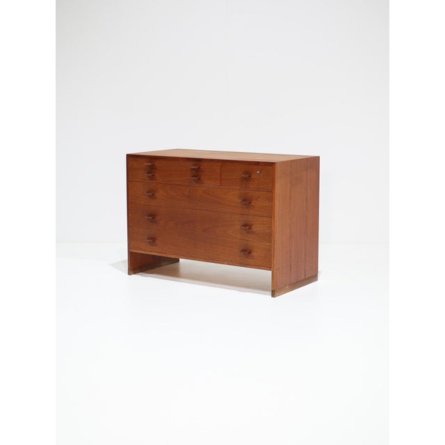 Elegant chest of drawers, model ry 16, designed by hans j. Wegner and manufactured by ry møbler in denmark in 1958. This...