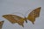 1970s Brass Butterfly Wall Decor- Set of 3 For Sale - Image 4 of 13