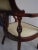 Wood Antique Regency Desk Chair For Sale - Image 7 of 18