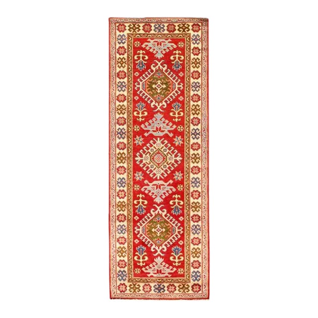 Pasargad DC Fine Hand Knotted Kazak Runner For Sale