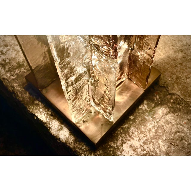 LT379 Floor Lamp in Murano Glass attributed to Carlo Nason for Mazzega, Italy, 1970s For Sale - Image 12 of 18