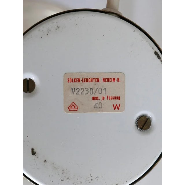 Mid-Century Modern Brass Table Lamp from Sölken Leuchten, Germany, 1960s For Sale - Image 11 of 12