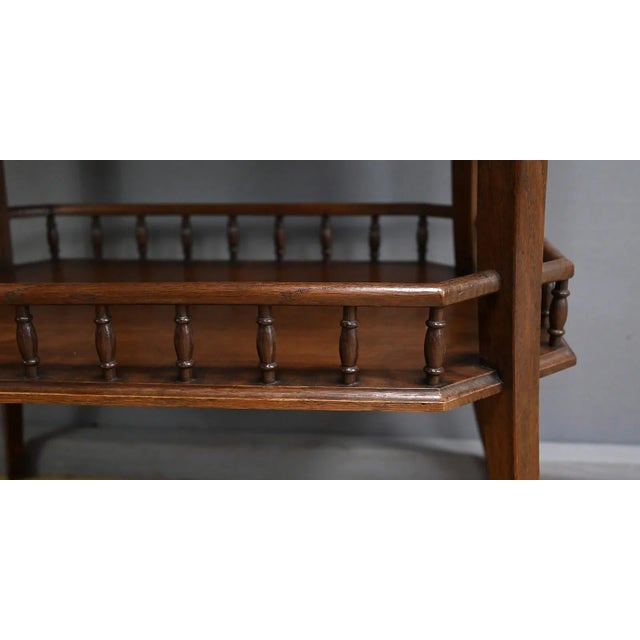 Art Deco Oak Coffee Table, 1930s For Sale - Image 9 of 17