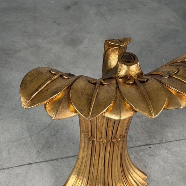 Art Deco Console Table in Hand-Carved Giltwood and Marble by Pierluigi Colli, 1930 For Sale - Image 15 of 18