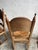 Carved Oak Chairs with Rush Seats, 1950s, Set of 6 For Sale - Image 3 of 14