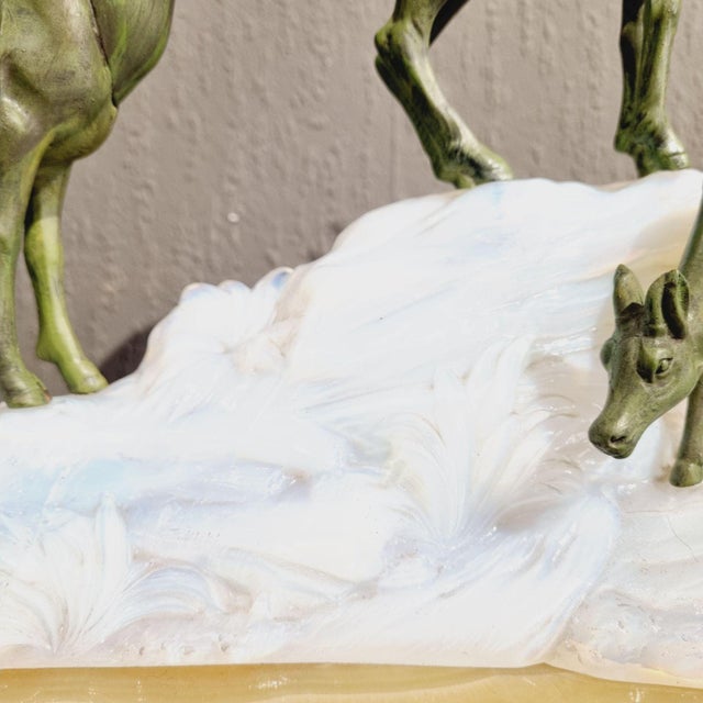Art Deco Sculpture Lamp from Fritz Diller, 1930s For Sale - Image 13 of 15