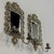 19th Century Italian Renaissance Cast Bronze Mirrored Wall Sconces - a Pair For Sale - Image 15 of 18